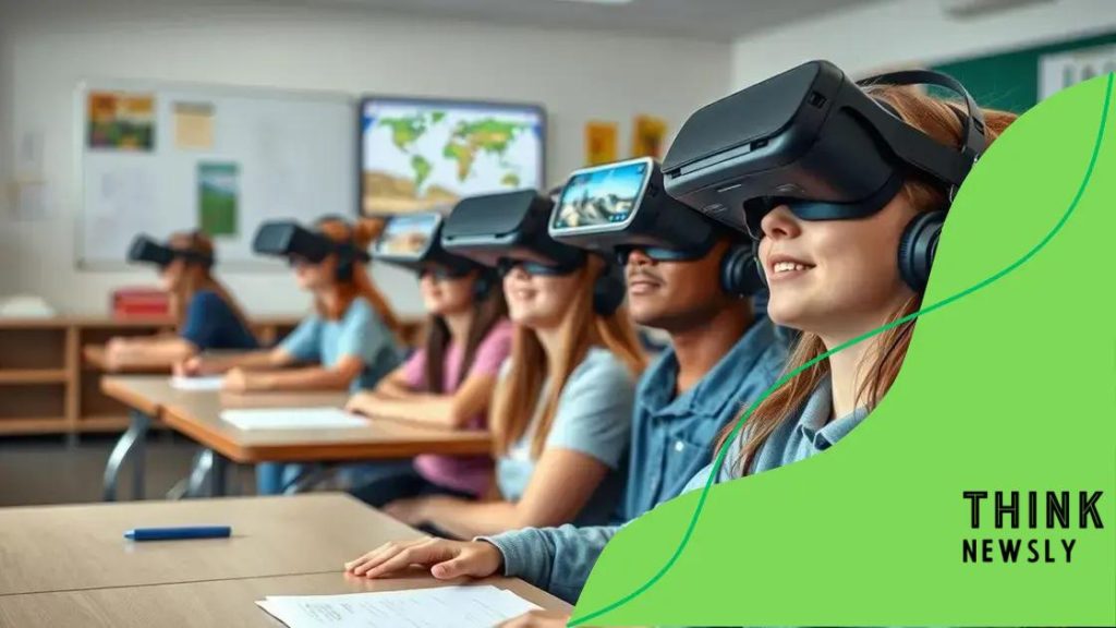 Field trips include virtual reality experiences for learning