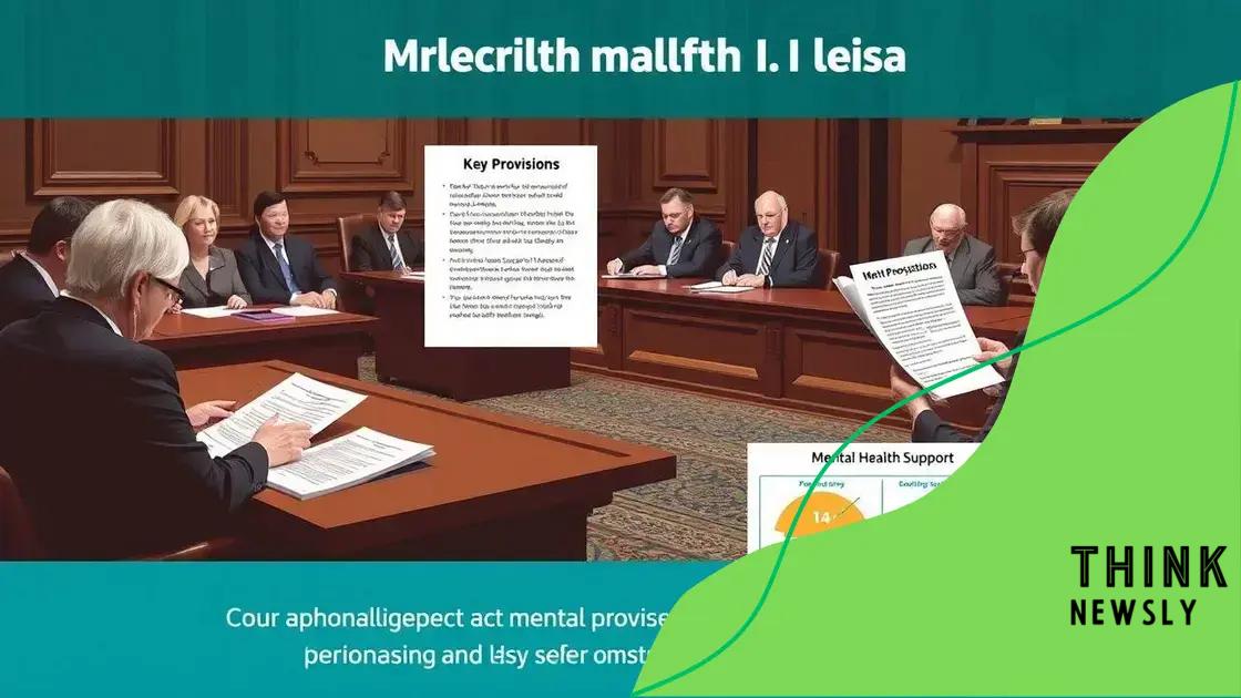 Key provisions in recent bills