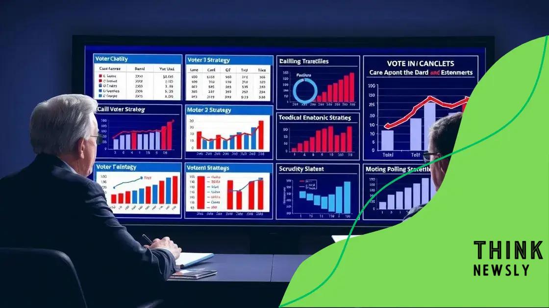 How polling influences campaign strategies