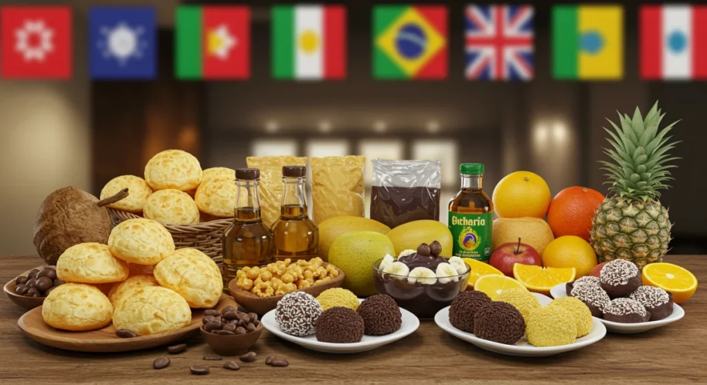 Exportação de Gastronomia Brasileira: 3 Mercados-Alvo 2025