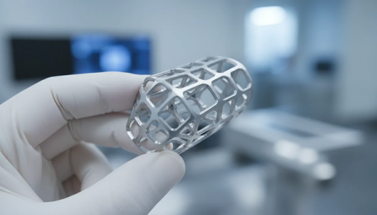 Lightweight lattice aerospace component manufactured with additive techniques