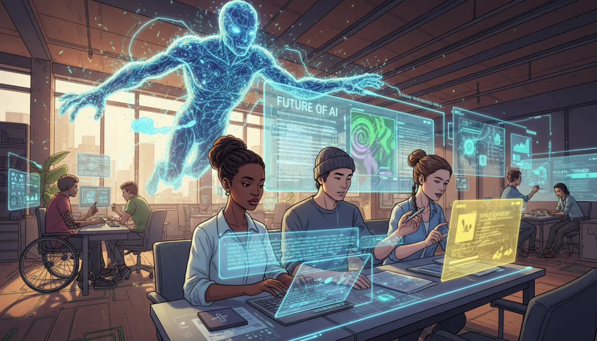 Content creators leveraging AI tools for enhanced productivity