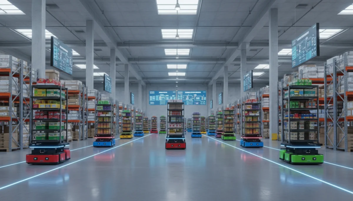 Autonomous mobile robots streamlining warehouse operations in the US