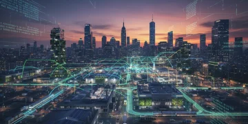 Futuristic US supply chain network powered by blockchain technology