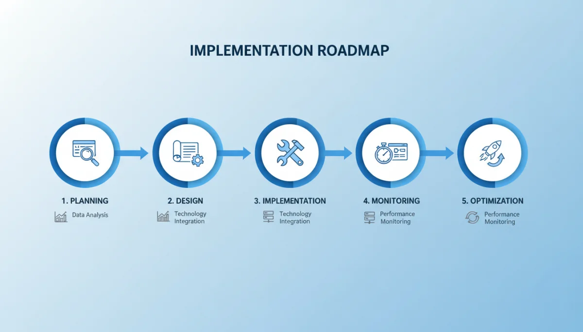 Five-step AI implementation roadmap for business automation