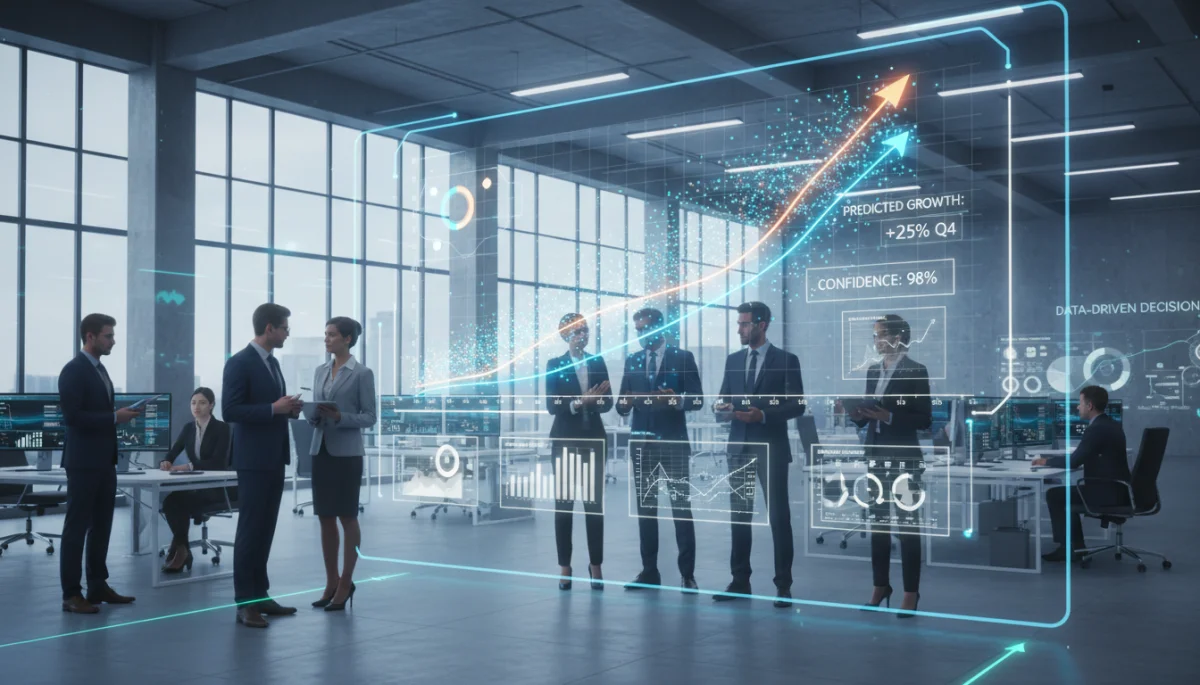 Predictive analytics AI in business decision-making