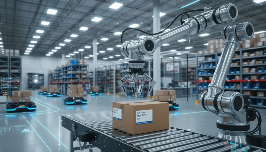 Robotics in Logistics: Cutting US Warehouse Costs 30% by 2028