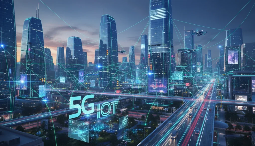 Smart Cities in Action: 5G & IoT Transforming US Urban Living